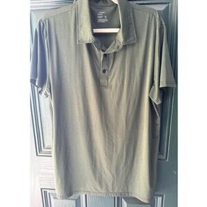 Telaleo | Men’s Polo Shirt | Large | Dark Green | Dry Fit Performance